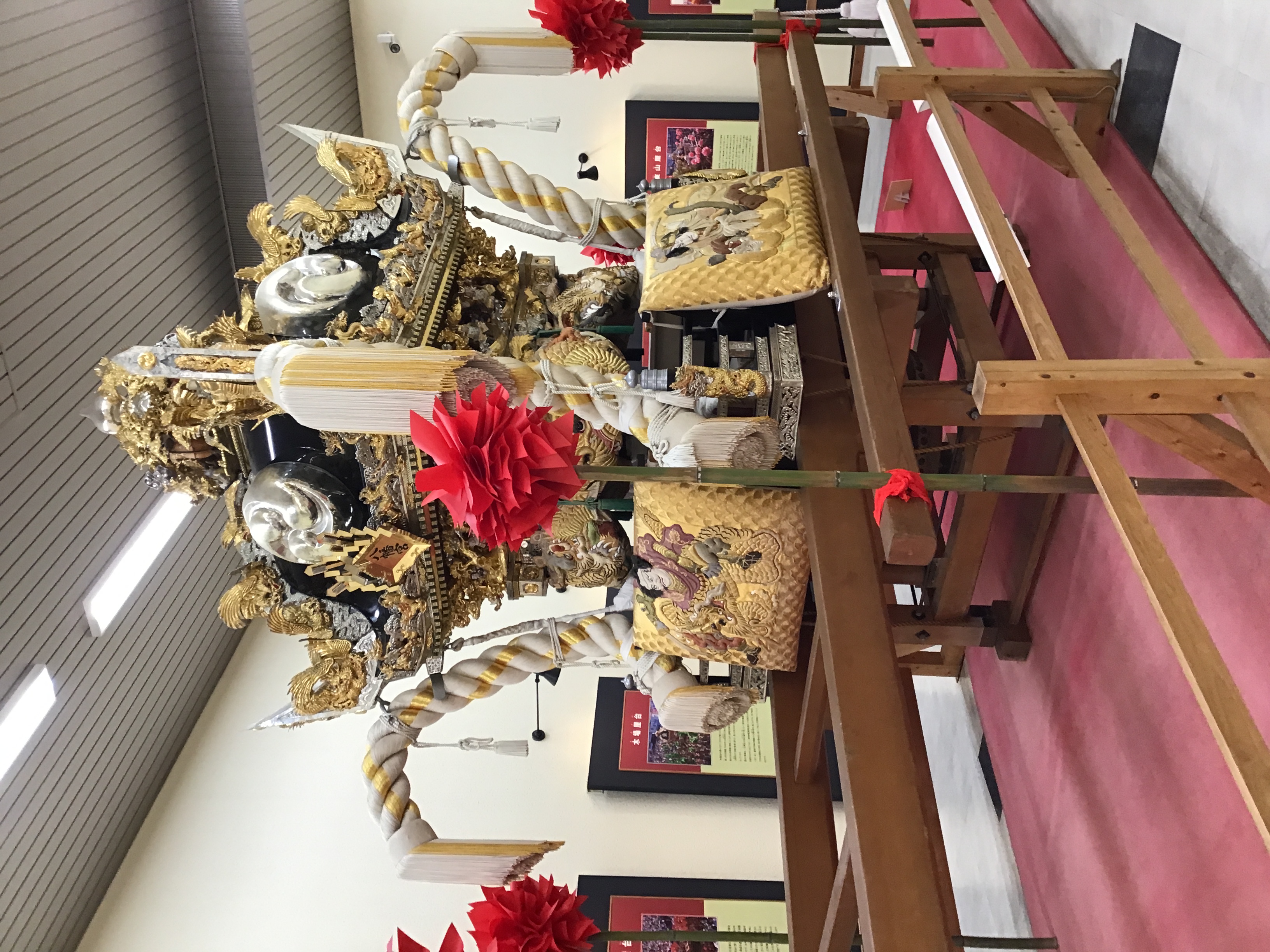 A float in Miyajima